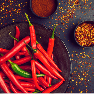 Hot spicy cooked powder