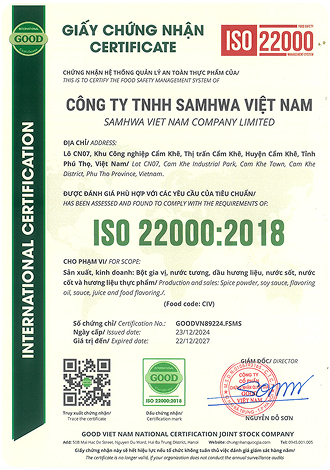 ISO 22000 : 2018